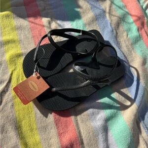 Havaianas Women's Classic Black Sandals